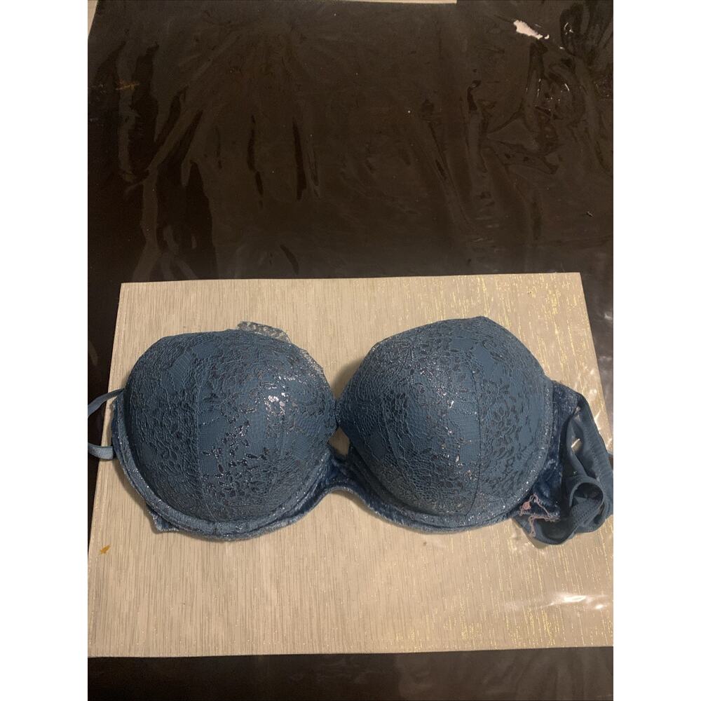 Victoria's Secret Blue Very Sexy Push up Bra, size 38DD